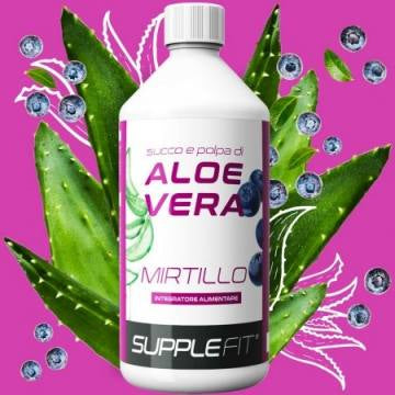 INTB010 - JUS ET PULPE D’ALOE VERA AVEC DU JUS DE MYRTILLE
