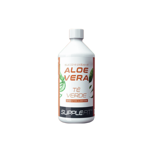 INTB009 - JUS ET PULPE D’ALOE VERA AVEC DU THE VERT